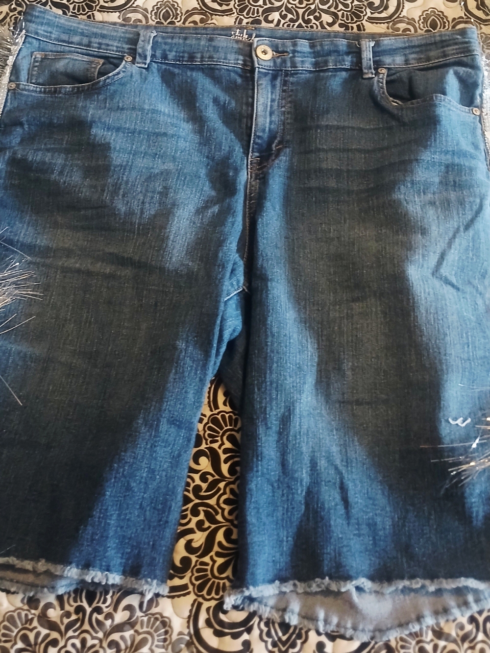 Style & Co. Dark Indigo Denim Shorts